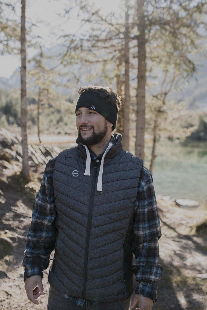 Gløde Elektrische Verwarmde Bodywarmer Heren Grijs - Gløde