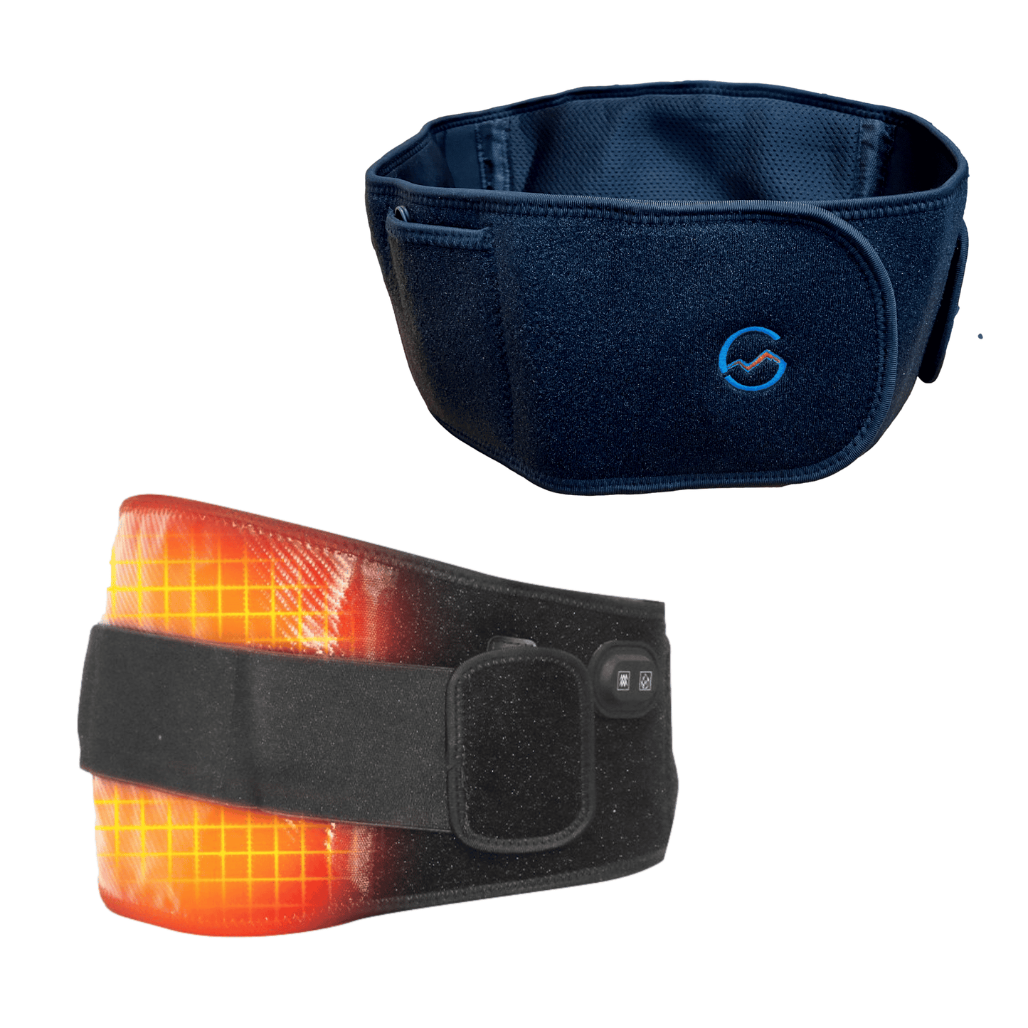 Gløde Rugwarmer & Massage Band Tegen Rugpijn