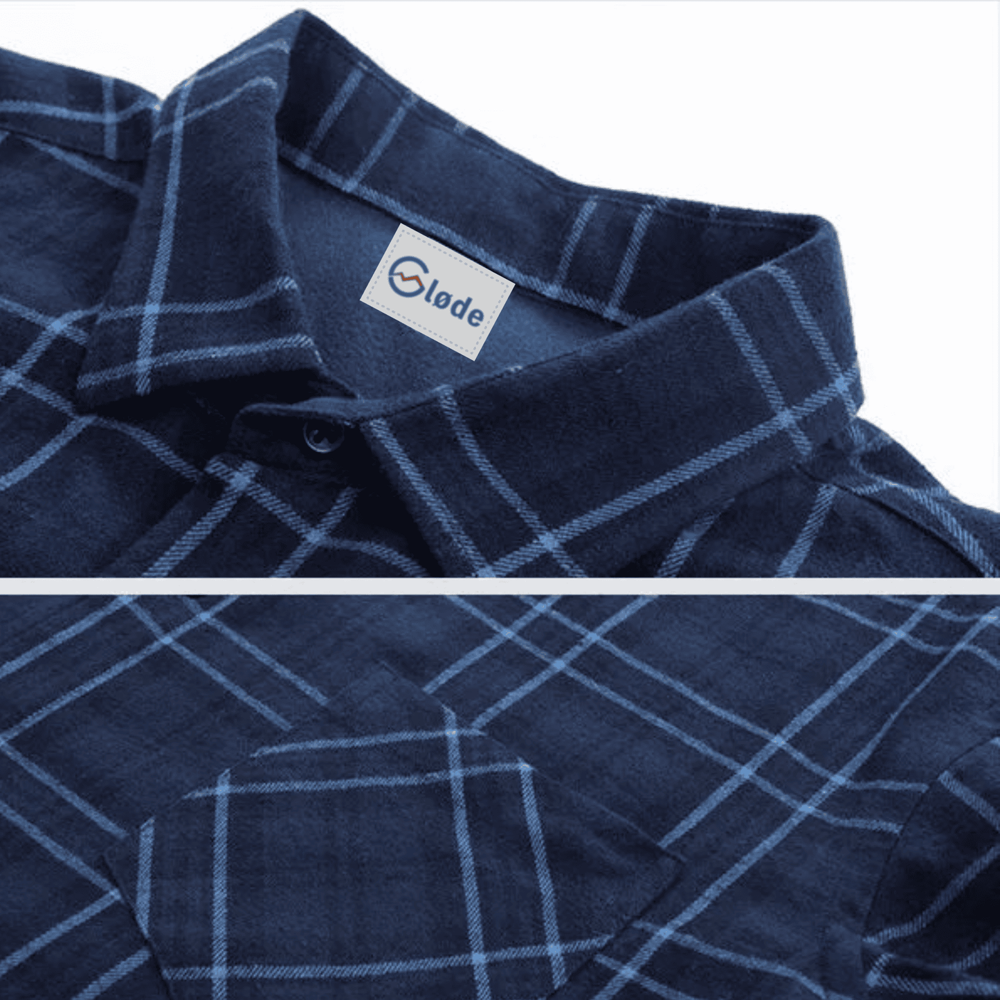 Shirt met elektrische verwarming donkerblauw
