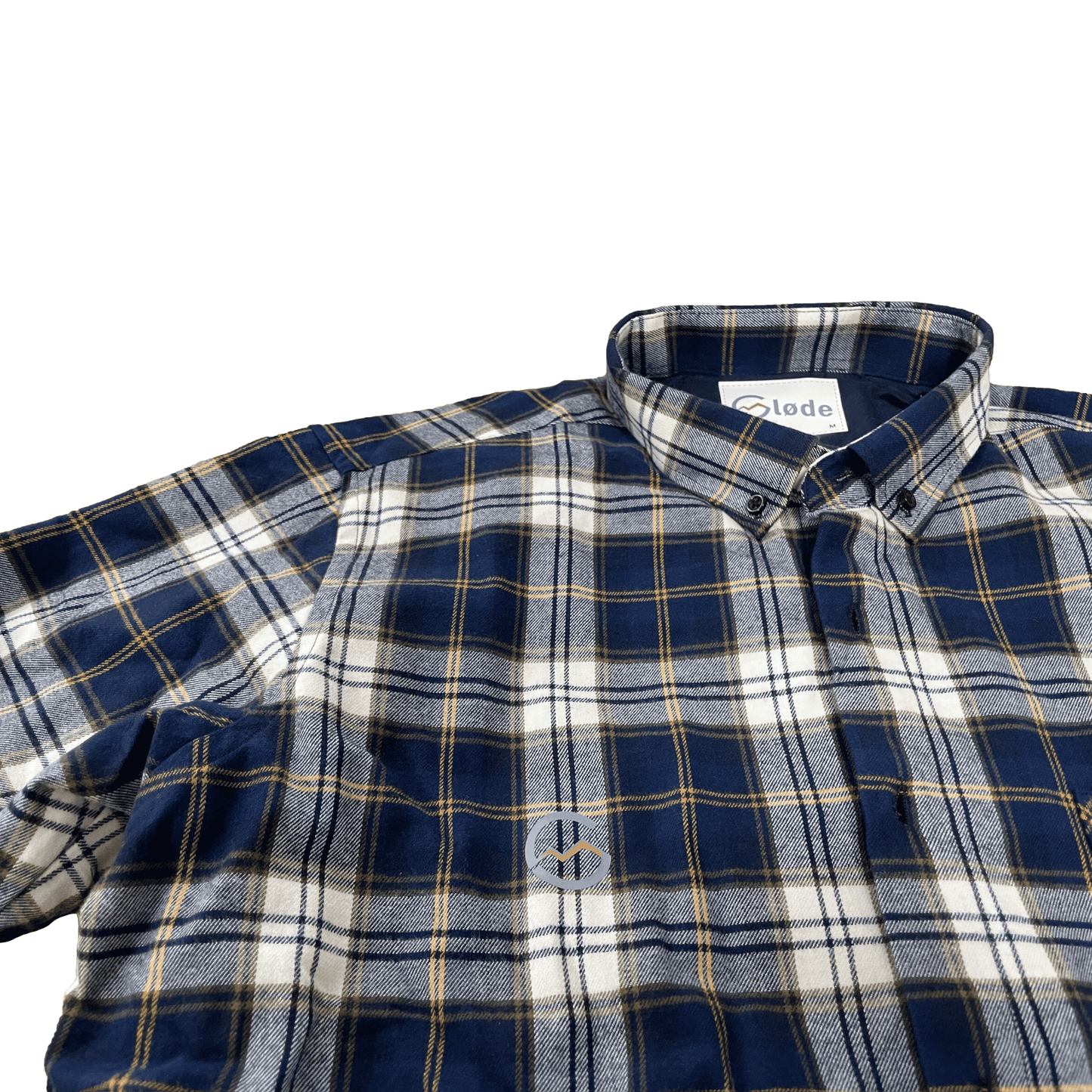 Varmø Verwarmd Heren Shirt Gløde Blauw/Wit
