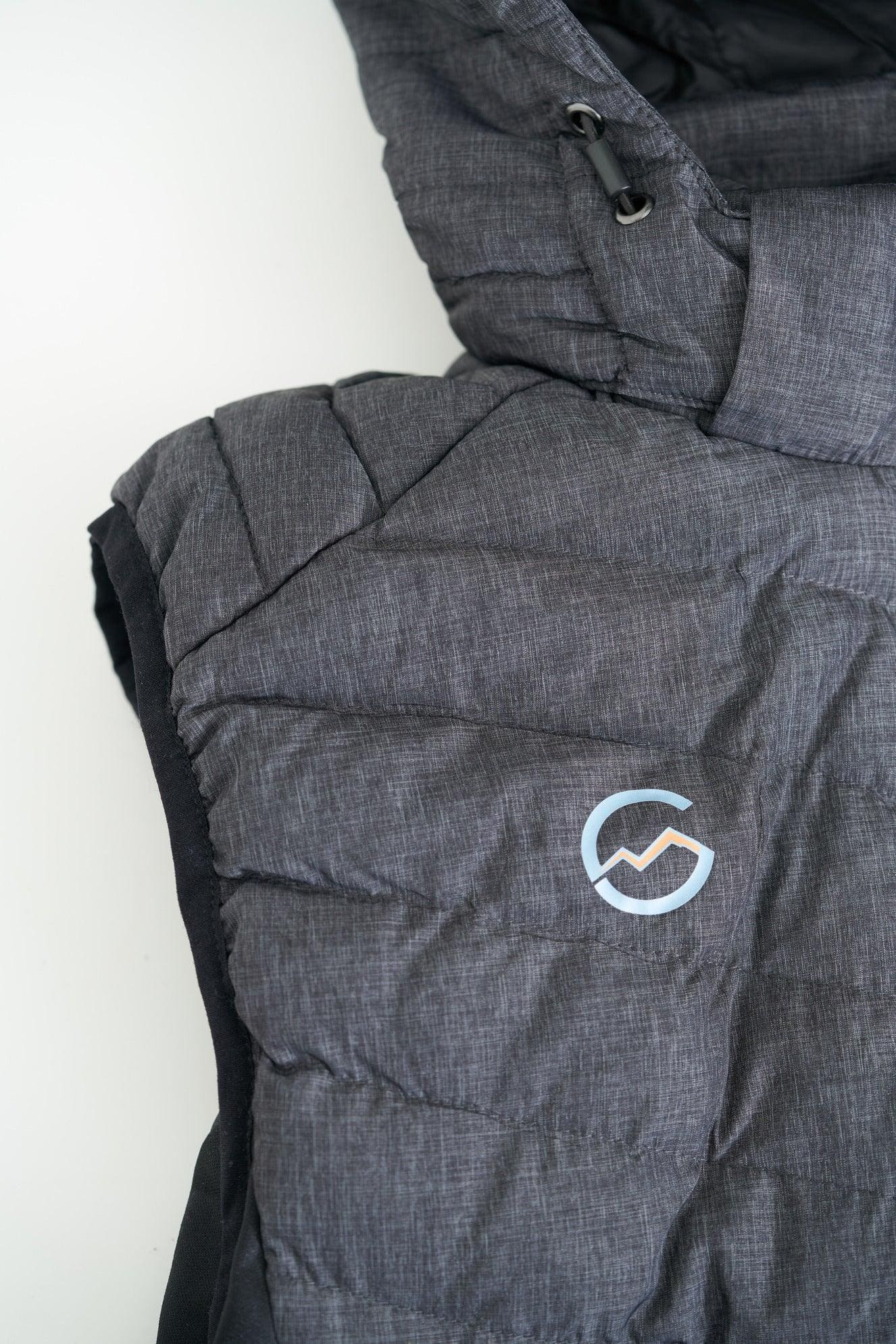 Gløde Elektrische Verwarmde Bodywarmer Heren Grijs - Gløde 